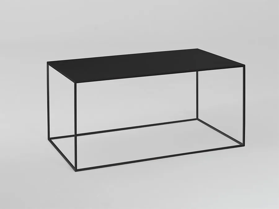 Stół kawowy TENSIO METAL 100x60 - czarny