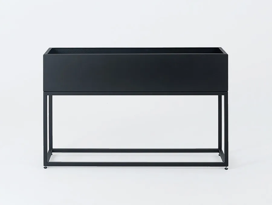 Donica FIORINA 100x30x60 - czarny