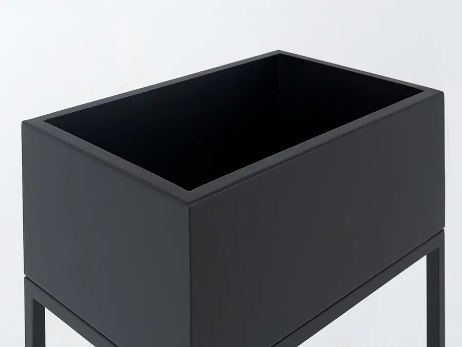 Donica FIORINA 50x30x80 - czarny