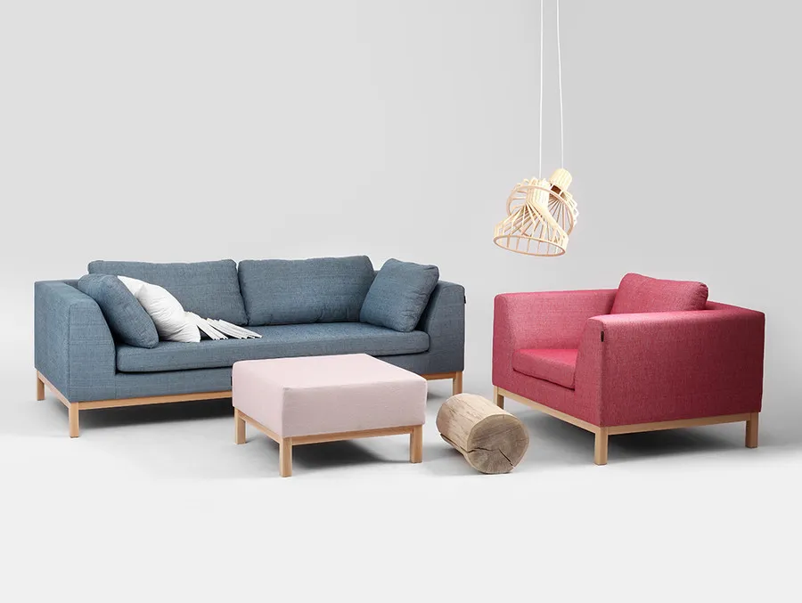 Sofa 2-osobowa AMBIENT WOOD
