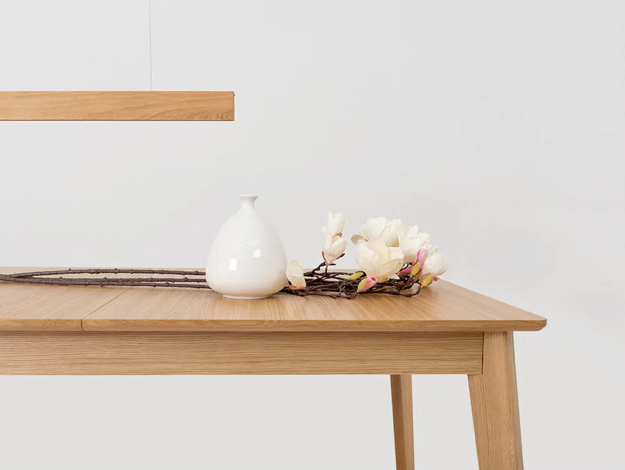 Stół rozkładany WOODYOU 160x90 - dąb lity