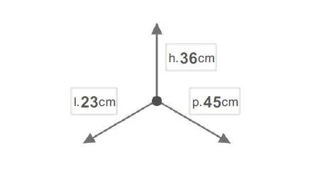 Sortownik na śmieci potrójny ELLETIPI PF01 34A3 / 3x8 l