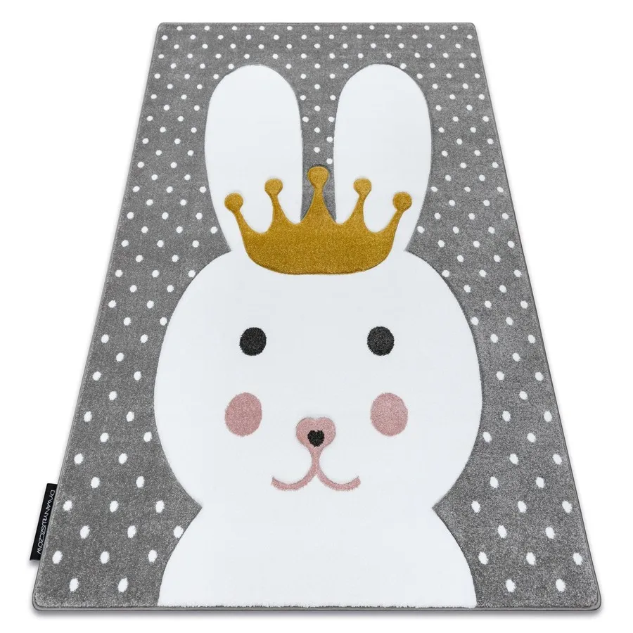 Dywan BUNNY QUEEN - szary