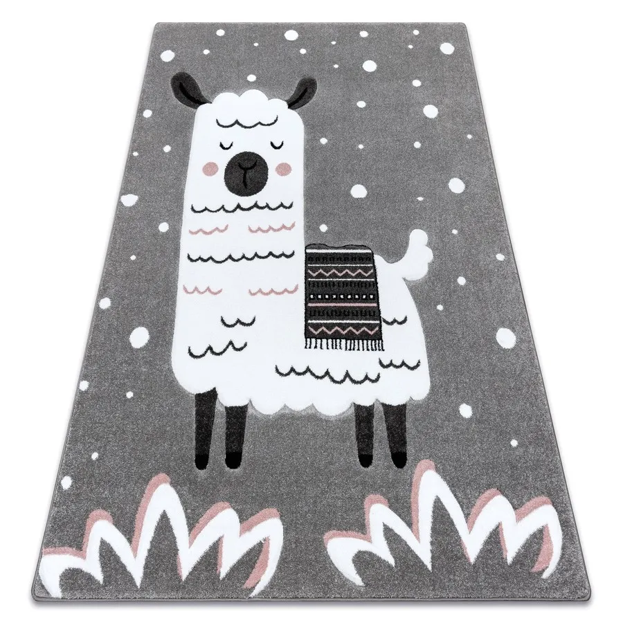 Dywan FLUFFY LAMA - szary