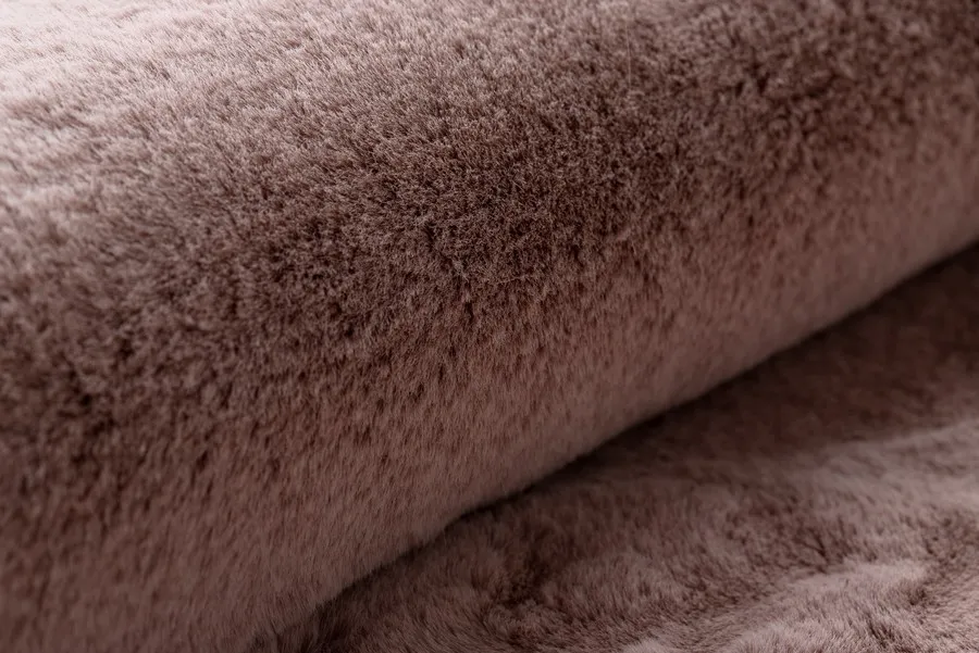 Dywan okrągły FLUFF ROSIE - róż