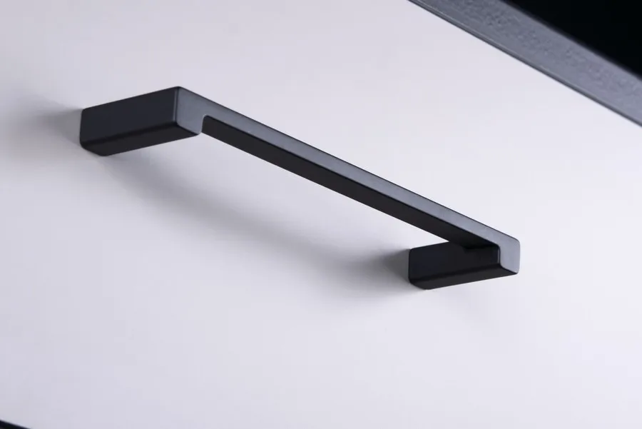Uchwyt Z306 - czarny lakier struktura / rozstaw 128 mm
