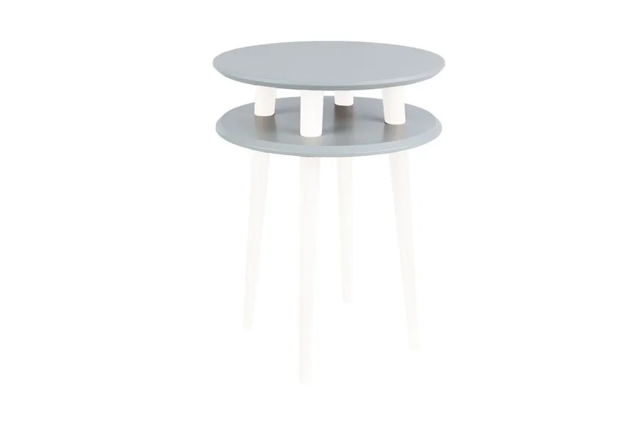 Stolik kawowy UFO 45x61 cm - ciemnoszary