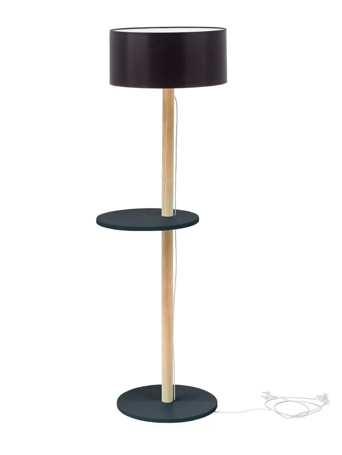 Lampa podłogowa UFO 45x150 cm - grafitowy/czarny