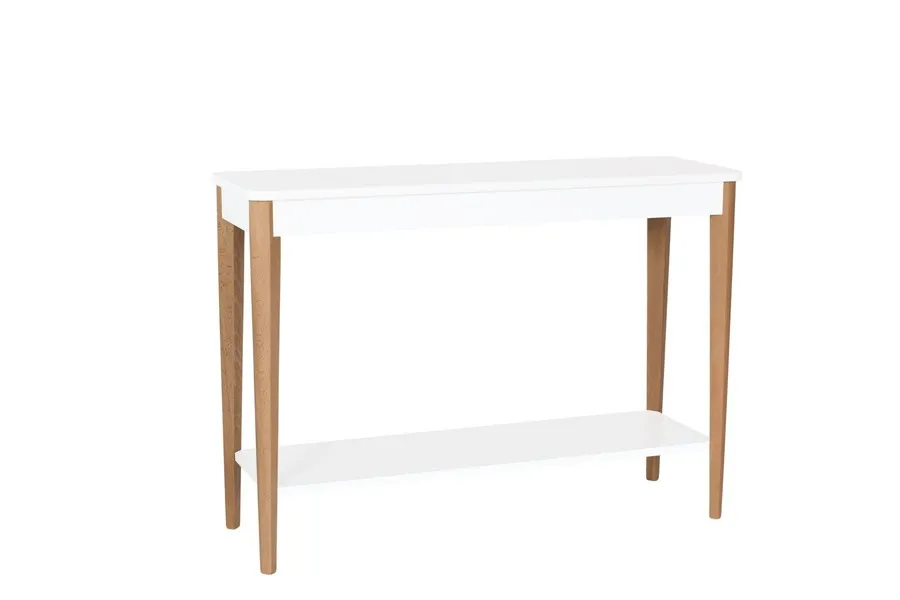 Konsola ASHME 105x35 cm - biały