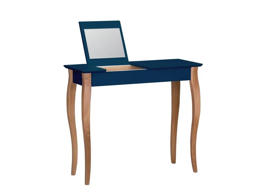 Toaletka LILLO z lusterkiem 85x35 cm - petrol blue