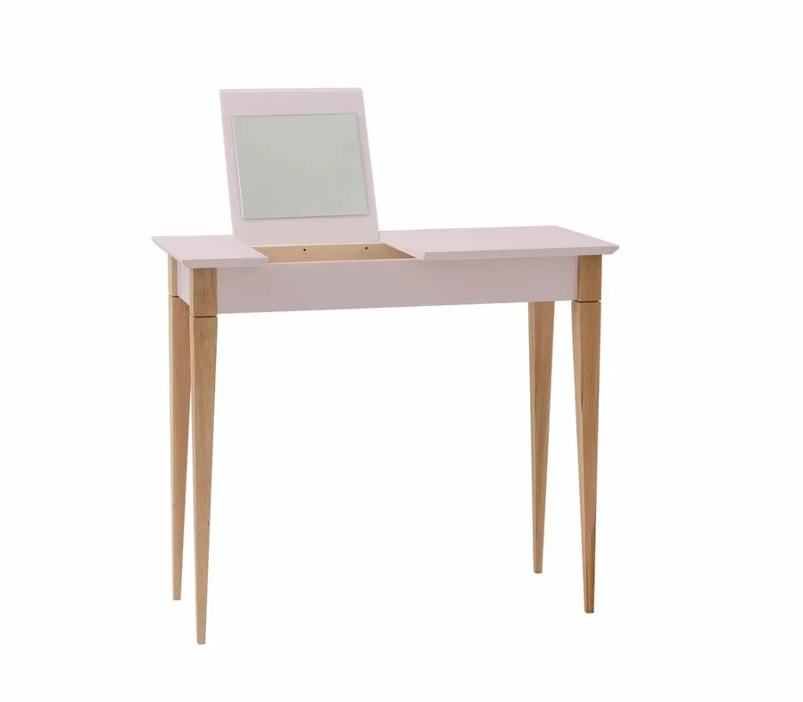 Toaletka MIMO z lusterkiem 105x35 cm - różowy