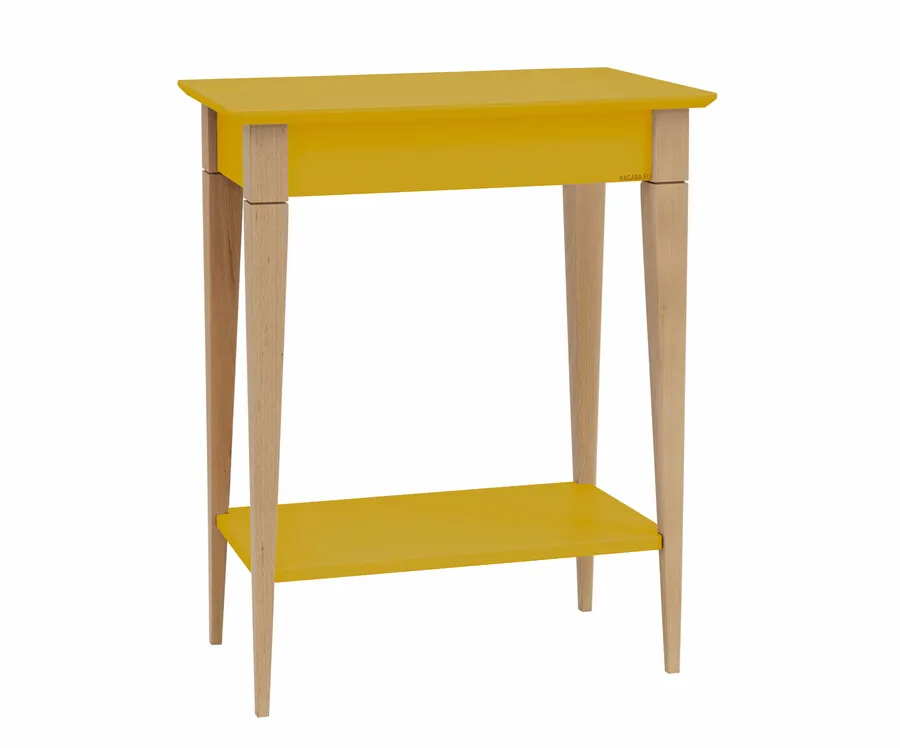 Konsola MIMO 65x35 cm - żółty