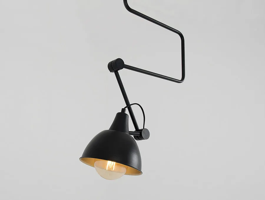 Lampa wisząca COBEN LONG - czarny