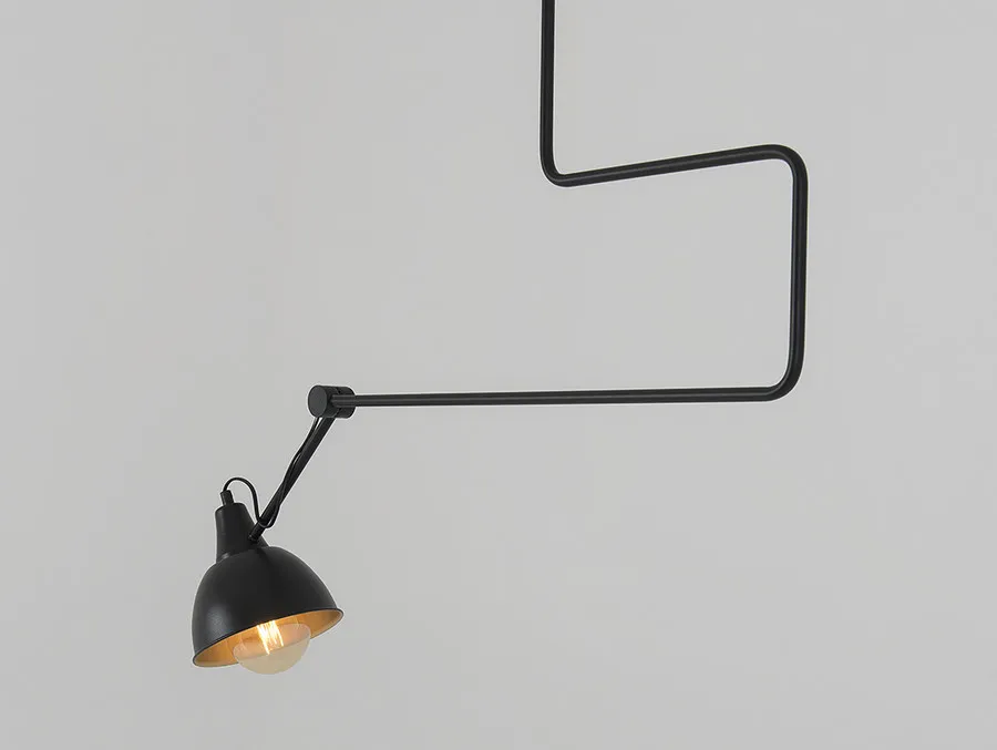 Lampa wisząca COBEN WIDE - czarny