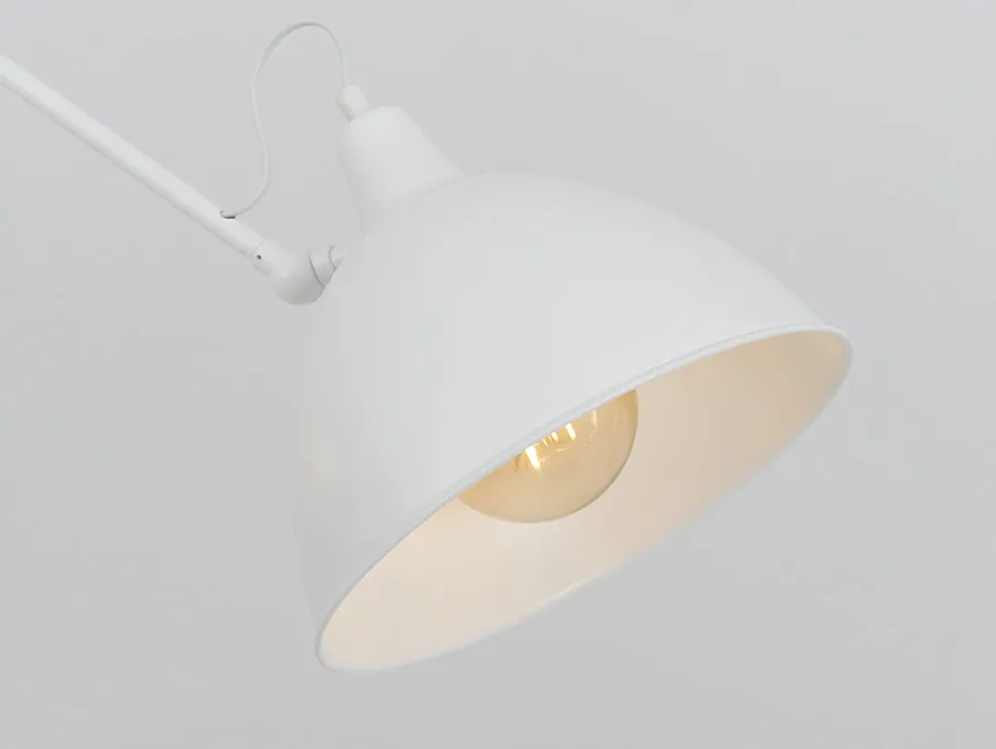 Lampa wisząca COBEN TWO HEAD - biały