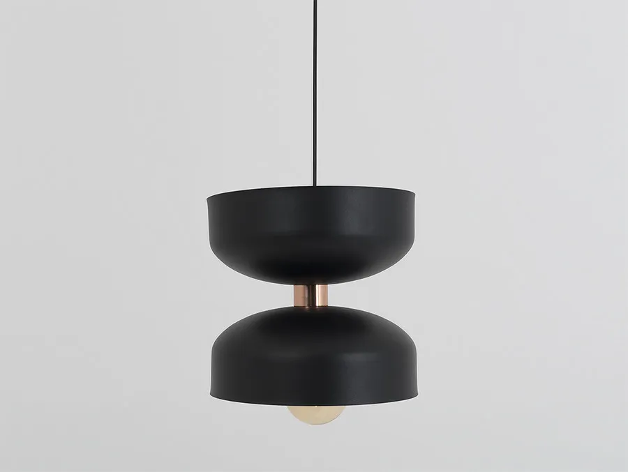 Lampa wisząca WOMAN L - czarny