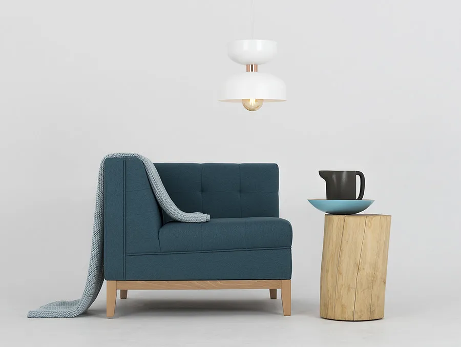Lampa wisząca WOMAN M - biały