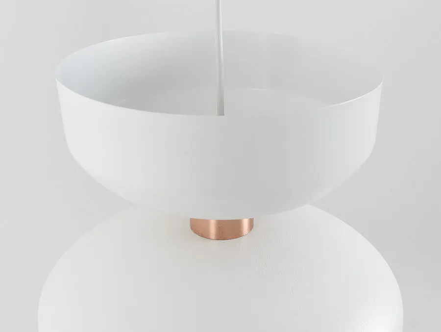 Lampa wisząca WOMAN M - biały
