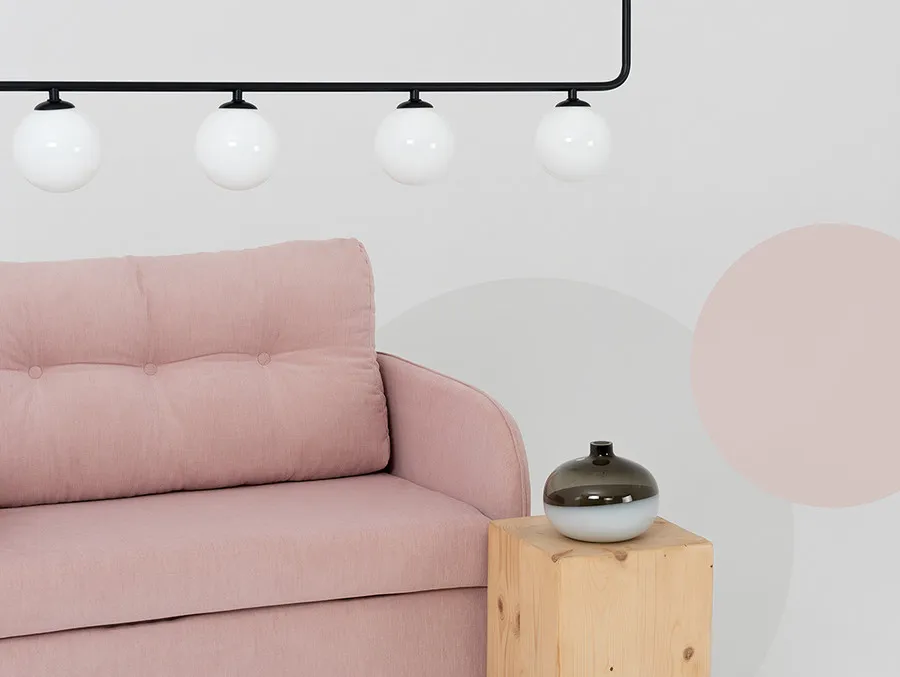 Lampa wisząca CATKIN 5 - czarny