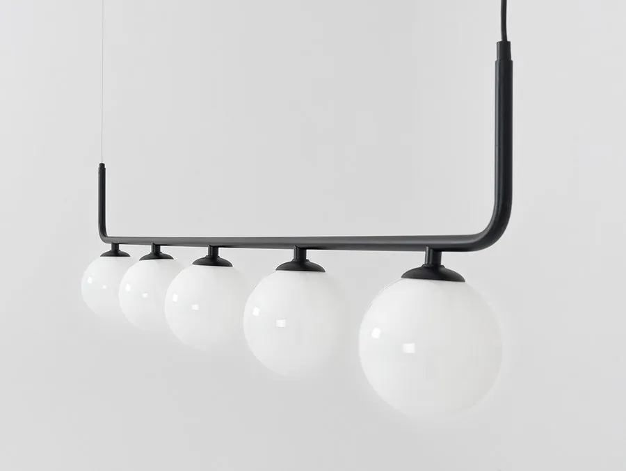 Lampa wisząca CATKIN 5 - czarny