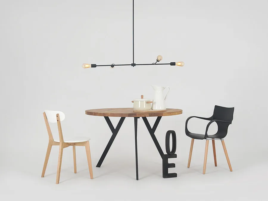 Lampa wisząca TRISO 4 - czarny
