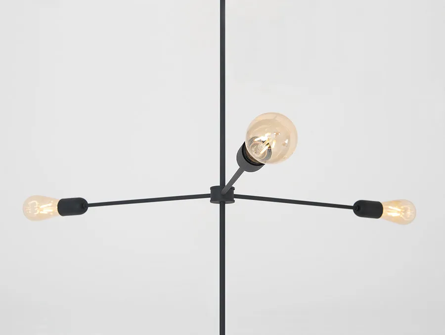 Lampa wisząca TRISO 6 - czarny