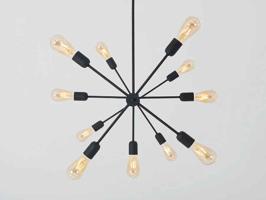 Lampa wisząca TRISO 11 - czarny