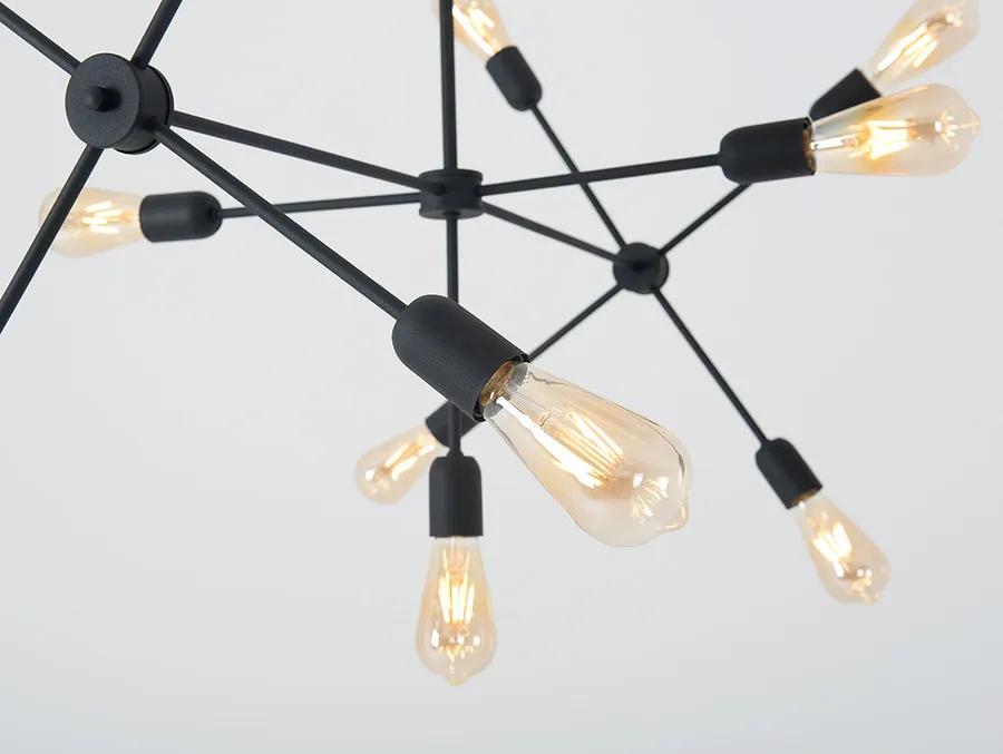 Lampa wisząca TRISO 11 - czarny