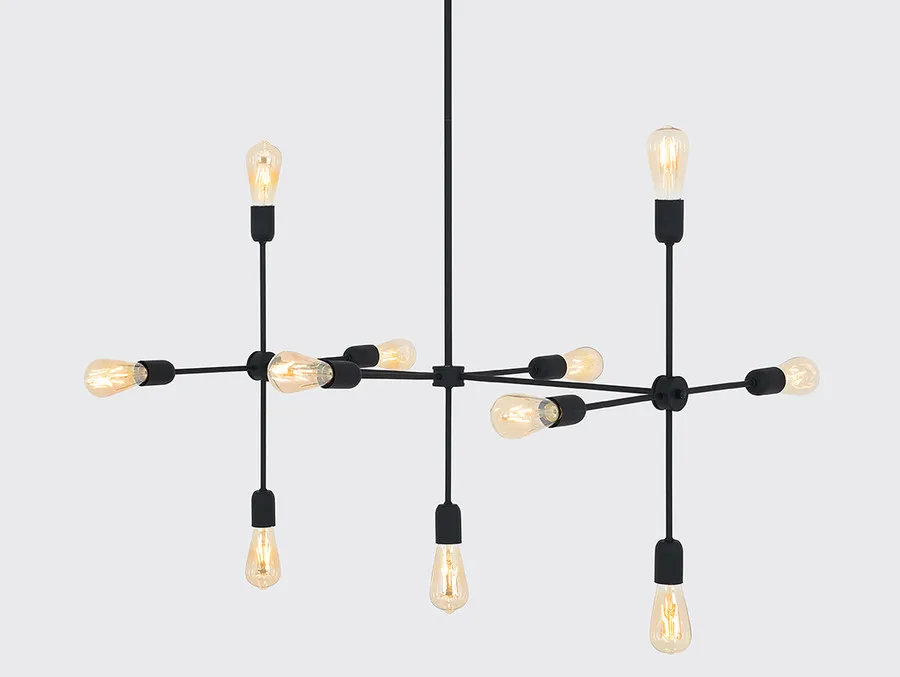 Lampa wisząca TRISO 11 - czarny
