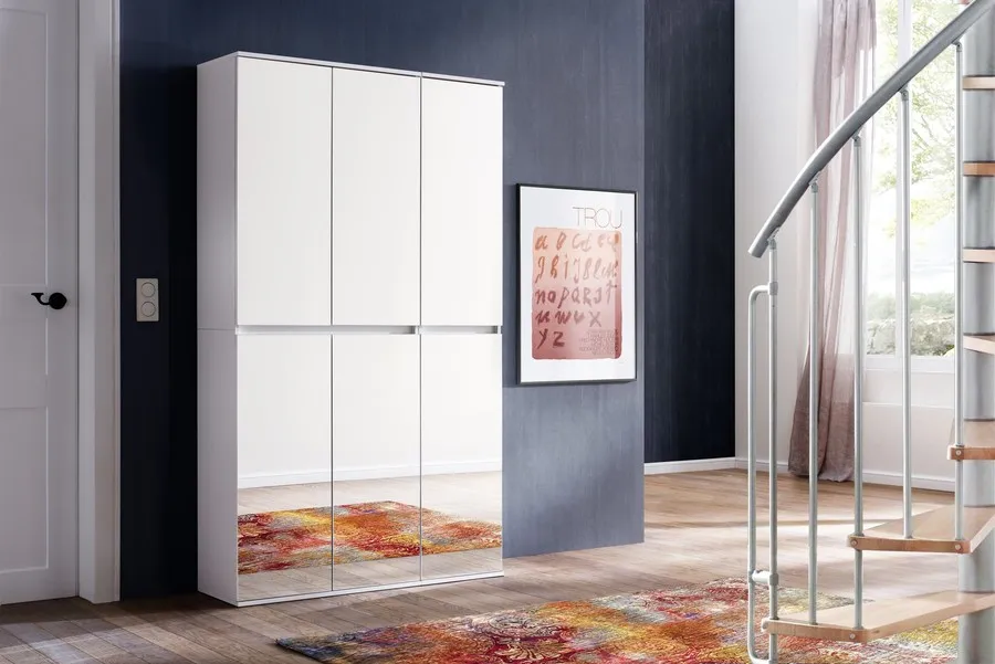 Zestaw szaf z lustrem MIRROR - 3 drzwi