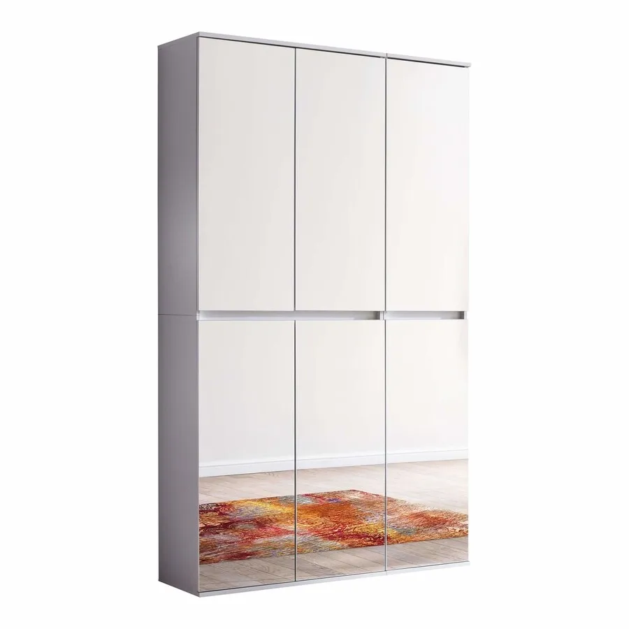 Zestaw szaf z lustrem MIRROR - 3 drzwi