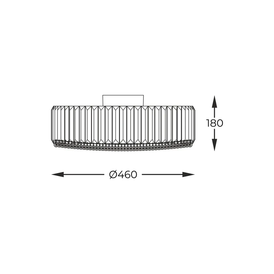 Lampa sufitowa PRINCE C0360-05B-F4AC