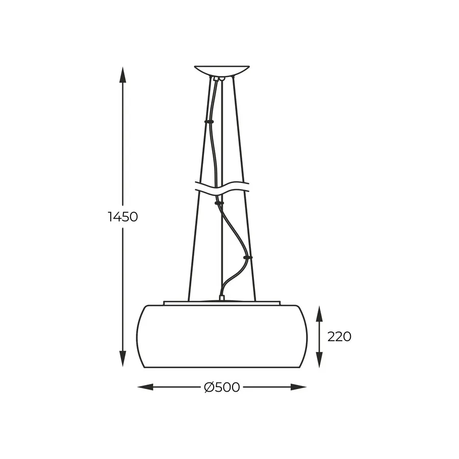 Lampa wisząca CRYSTAL P0076-06X-F4FZ