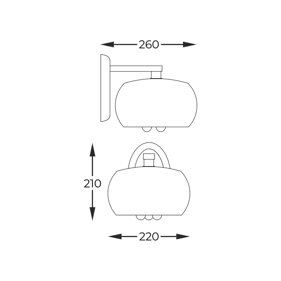 Kinkiet CRYSTAL W0076-01D-F4FZ