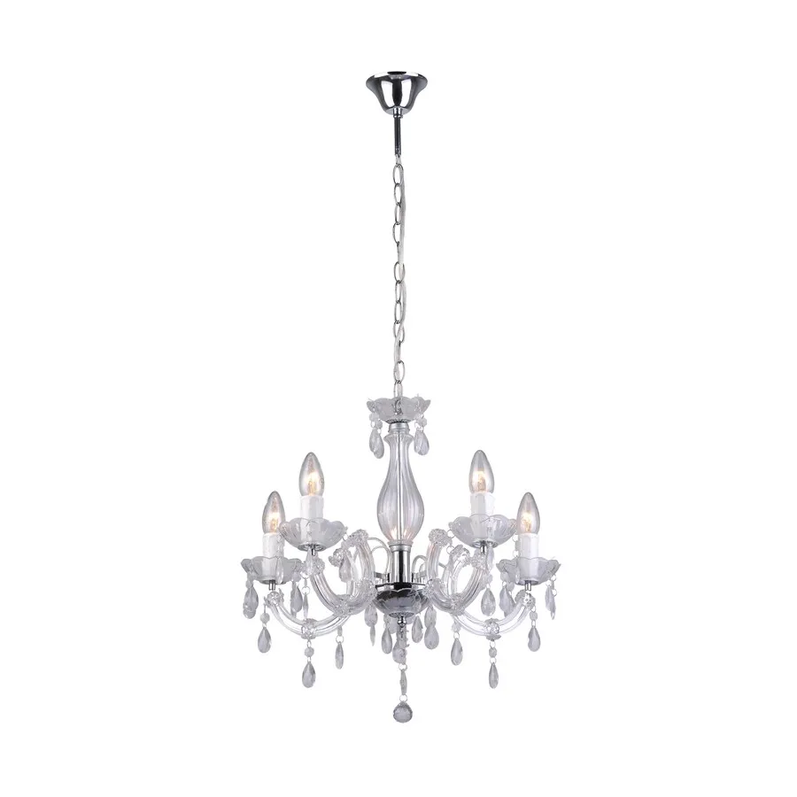 Lampa wisząca MAGNOLIA RLD94016-5A - transparentny