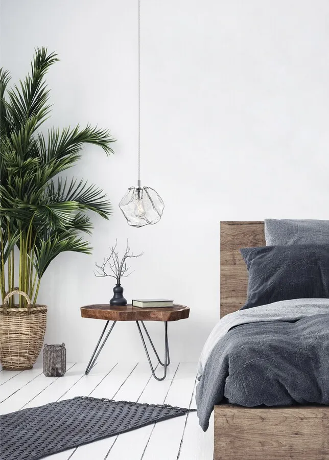 Lampa wisząca ROCK P0488-01A-F4AC - chrom