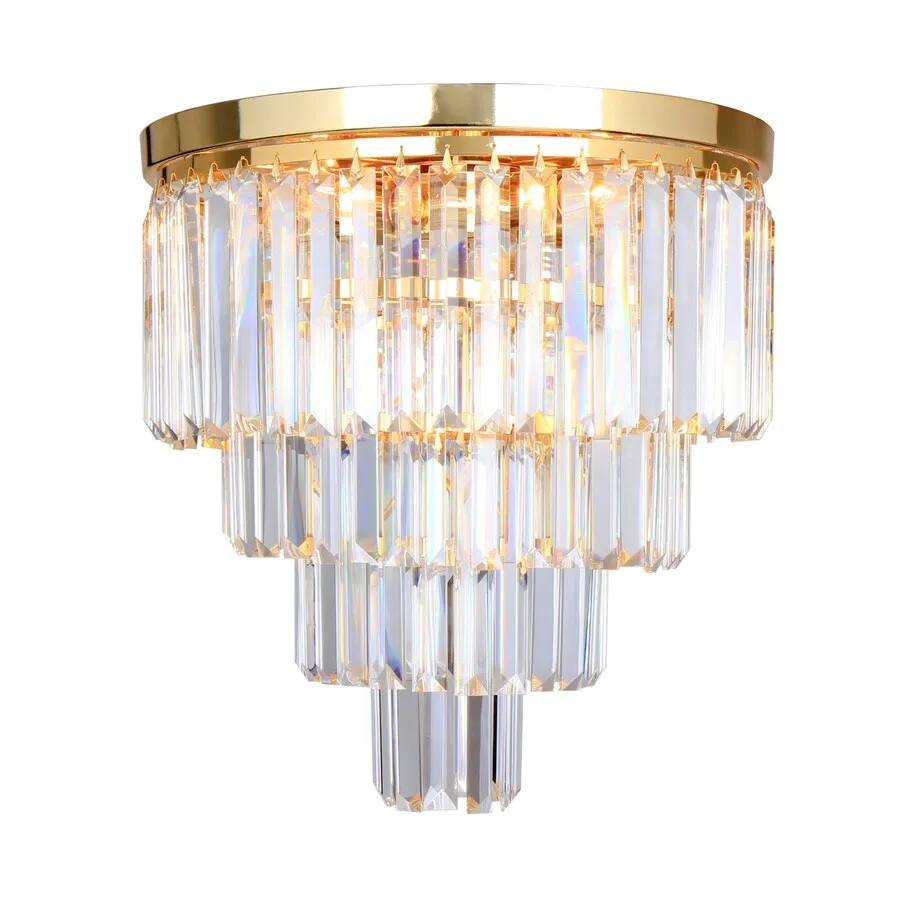 Lampa sufitowa AMEDEO FC17106/4+1-GLD - złoty
