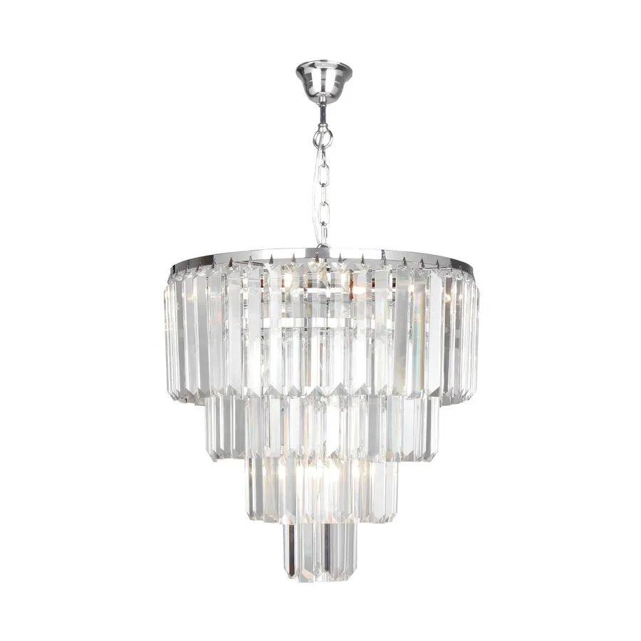Lampa wisząca AMEDEO 17106/4+1-CHR - chrom
