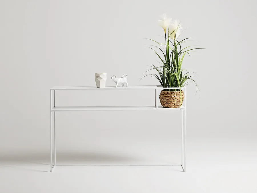 Konsola SENSO FLOWER 120 P - biały