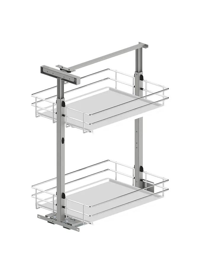 MAXIMA EVO II Cargo mini dolne 600 Metal/Tworzywo Chrom/Biały