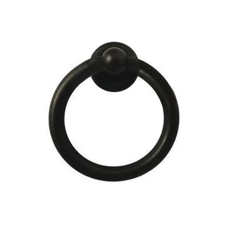 Kołatka GILDO - czarny mat / fi 51 mm