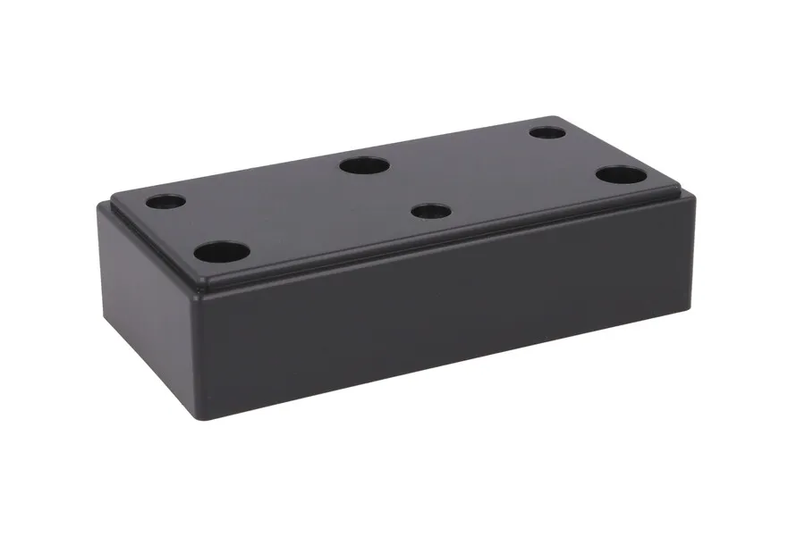 Nóżka 6838 - czarny mat / wys. 3 cm