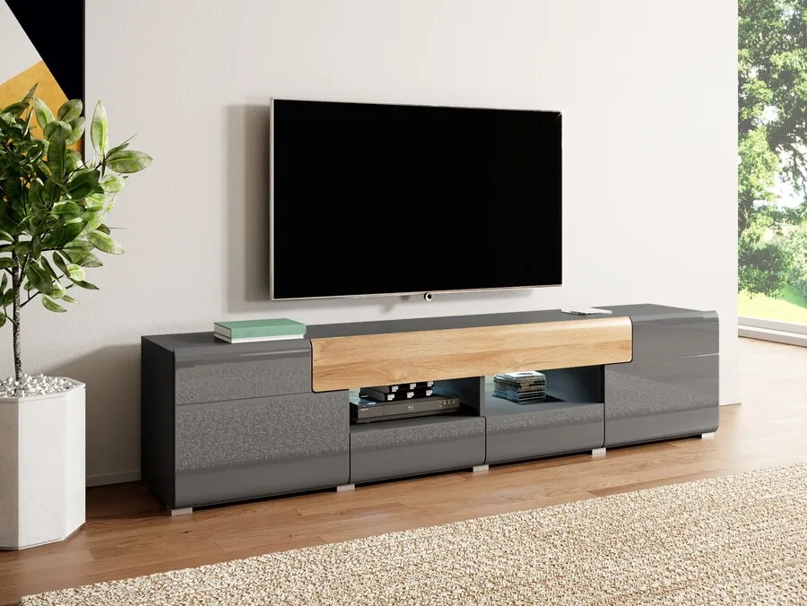 Komoda TV duża TOLEDO WM 40 - antracyt