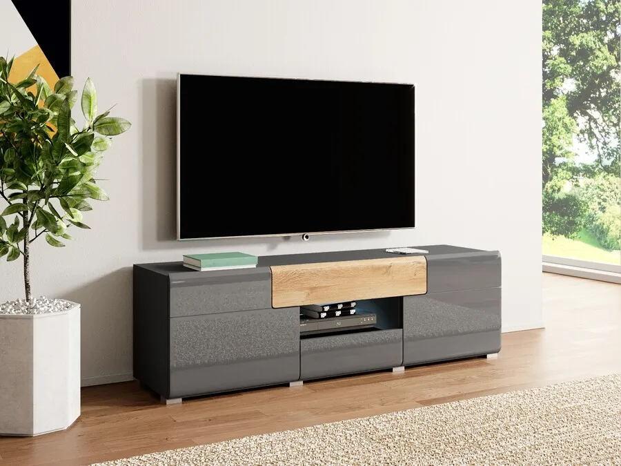 Komoda TV mała TOLEDO WM 41 - antracyt