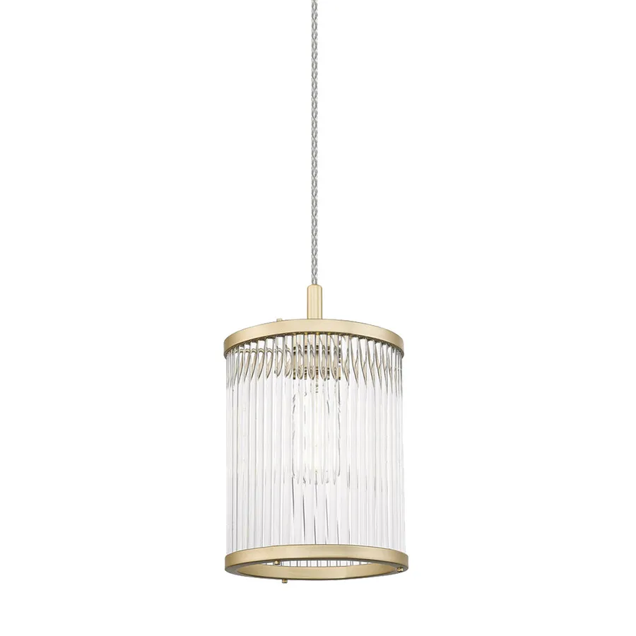 Lampa wisząca SERGIO P0528-01F-V6AC - złoty
