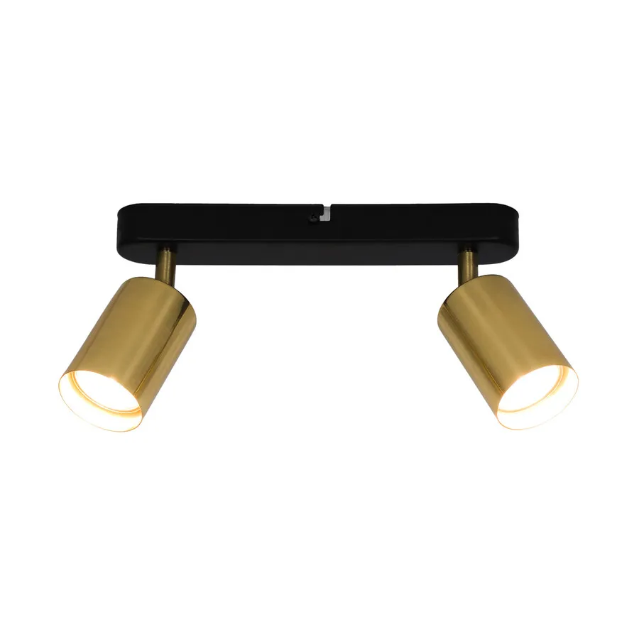 Lampa sufitowa VILA GU13013C-2B - czarny/złoty