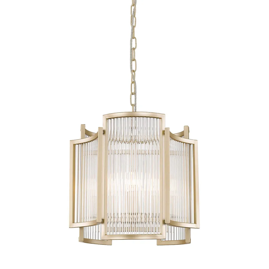 Lampa wisząca SERGIO P0528-03A-V6AC - złoty