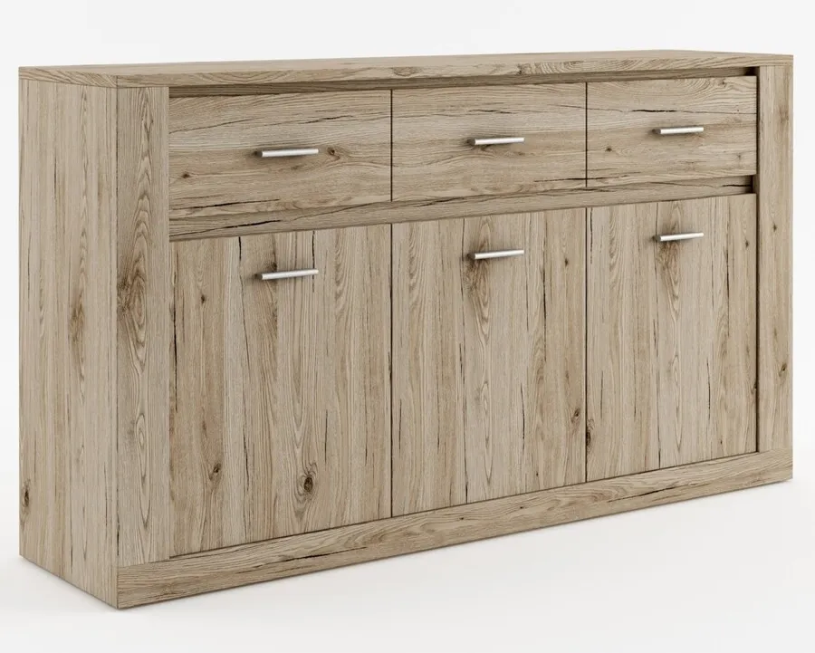 Komoda 3D3S IDEA ID-09 - san remo jasny