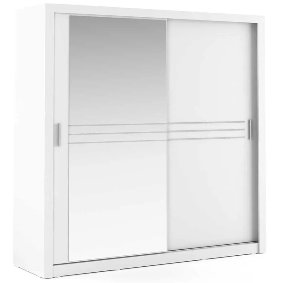Szafa przesuwna 2-drzwiowa IDEA ID-12 - biały
