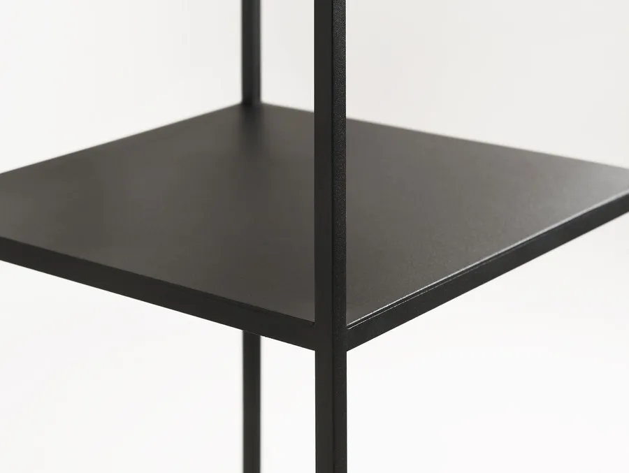 Regał TENSIO PILLAR 3F 140×30 - czarny